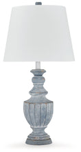 Load image into Gallery viewer, Cylerick - Antique Blue - Terracotta Table Lamp