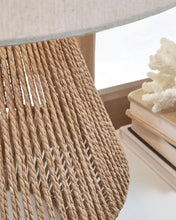 Load image into Gallery viewer, Clayman - Natural / Brown - Paper Table Lamp