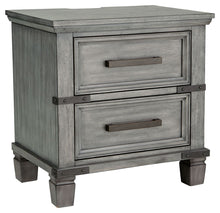 Load image into Gallery viewer, Russelyn - Gray - Two Drawer Night Stand