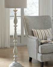 Load image into Gallery viewer, Bernadate - Whitewash - Poly Floor Lamp