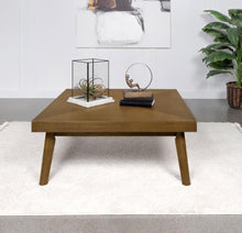 Load image into Gallery viewer, Westerly - Square Wood Coffee Table - Walnut Brown