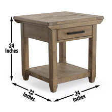 Load image into Gallery viewer, Riverdale - End Table - Brown