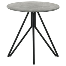 Load image into Gallery viewer, Hadi - Round Smart Top Side End Table - Cement