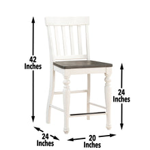Load image into Gallery viewer, Joanna - Counter Chair (Set of 2) - Two Tone