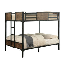 Load image into Gallery viewer, Clapton - Twin Bed With Workstation - Black