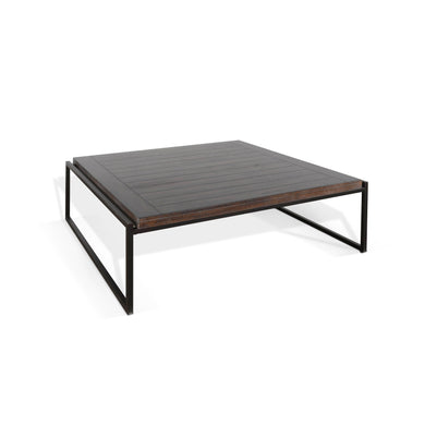 Tyler - Coffee Table - Dark Brown / Black