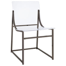 Load image into Gallery viewer, Adino - Acrylic Dining Side Chair (Set of 2) - Black Nickel