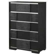 Load image into Gallery viewer, Blacktoft - 5-Drawer Bedroom Chest - Black