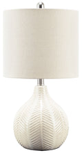 Load image into Gallery viewer, Rainermen - Off White - Ceramic Table Lamp
