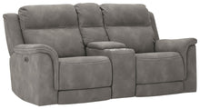 Load image into Gallery viewer, Next-Gen Durapella - Reclining Power Loveseat With Console
