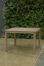 Load image into Gallery viewer, Aria Plains - Brown - Square Dining Table W/Umb Opt