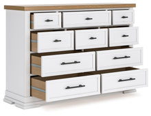 Load image into Gallery viewer, Ashbryn - White / Natural - Dresser