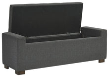 Load image into Gallery viewer, Cortwell - Gray - Storage Bench