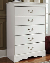 Load image into Gallery viewer, Anarasia - White - Five Drawer Chest