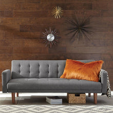 Load image into Gallery viewer, Sommer - Upholstered Tufted Convertible Sofa Bed - Gray