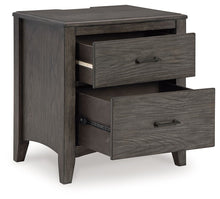Load image into Gallery viewer, Montillan - Grayish Brown - Two Drawer Night Stand