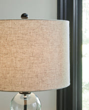 Load image into Gallery viewer, Airbal - Clear / Black - Glass Table Lamp (Set of 2)