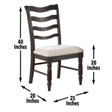 Load image into Gallery viewer, Hutchins - Side Chair (Set of 2) - Dark Brown