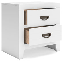 Load image into Gallery viewer, Binterglen - White - Two Drawer Night Stand