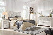 Load image into Gallery viewer, Paxberry - Whitewash - Dresser, Mirror - Medallion Drawer Pulls