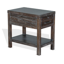 Load image into Gallery viewer, Dundee - Chair Side Table - Dark Brown