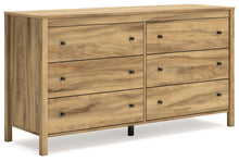 Load image into Gallery viewer, Bermacy - Light Brown - Six Drawer Dresser