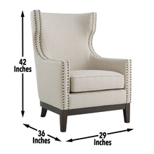 Load image into Gallery viewer, Roswell - Wingback Chair