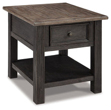 Load image into Gallery viewer, Tyler - Grayish Brown / Black - Rectangular End Table