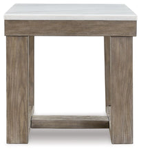 Load image into Gallery viewer, Loyaska - Brown/ivory - Square End Table