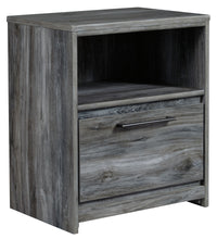 Load image into Gallery viewer, Baystorm - Gray - One Drawer Night Stand