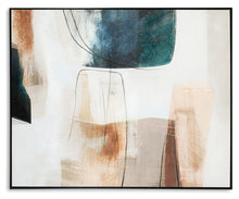 Load image into Gallery viewer, Reedford - White / Gray / Pink - Wall Art