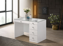 Load image into Gallery viewer, Morgan - Vanity Desk With Glass Top