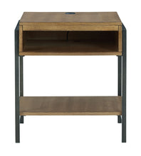 Load image into Gallery viewer, Fridley - Brown / Black - Rectangular End Table