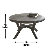 Load image into Gallery viewer, Alamo - Round Cocktail Table - Gray