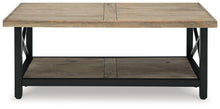 Load image into Gallery viewer, Bristenfort - Brown / Black - Rectangular Cocktail Table