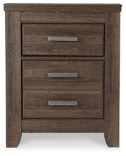 Load image into Gallery viewer, Juararo - Dark Brown - Two Drawer Night Stand