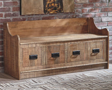 Load image into Gallery viewer, Garrettville - Brown - Storage Bench