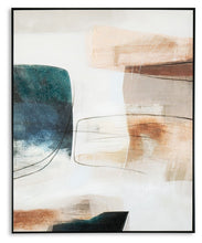 Load image into Gallery viewer, Reedford - White / Gray / Pink - Wall Art