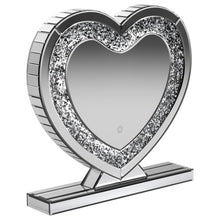 Load image into Gallery viewer, Euston - Heart Shaped Vanity Mirror - Silver