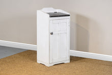 Load image into Gallery viewer, Carriage House - Trash Box - White / Black