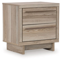 Load image into Gallery viewer, Hasbrick - Tan - Two Drawer Night Stand