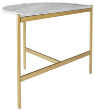 Load image into Gallery viewer, Wynora - White / Gold - Chair Side End Table