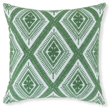 Load image into Gallery viewer, Bellvale - Green / White - Pillow