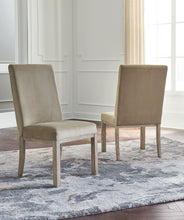 Load image into Gallery viewer, Chrestner - Gray / Brown - Dining UPH Side Chair (Set of 2)
