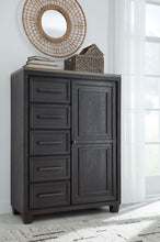 Load image into Gallery viewer, Foyland - Black / Brown - Door Chest