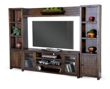 Load image into Gallery viewer, Homestead - Entertainment Wall - Dark Brown