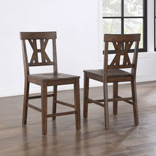 Load image into Gallery viewer, Auburn - Counter Stool (Set of 2) - Dark Brown