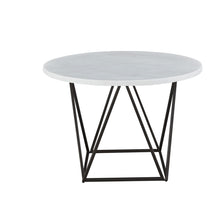 Load image into Gallery viewer, Ramona - Marble Top Round Dining Table - White