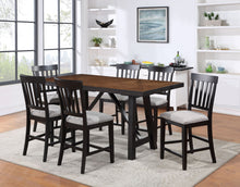Load image into Gallery viewer, Halle - Counter Table With 18&quot; Leaf - Dark Brown