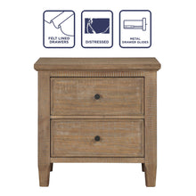 Load image into Gallery viewer, Riverdale - 2 Drawer Nightstand - Dark Brown